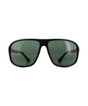 Emporio Armani Mens Sunglasses 4029 504271 Matte Black Green - One Size