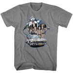 The Real Ghostbusters - Bustin Buddies - Short Sleeve - Heather - Adult - T-Shir