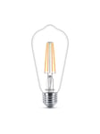Philips LED-lyspære Classic Edison 4,3W/827 (40W) Clear E27