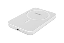 DELTACO PB-Q1006 strömförsörjningsbank - magnet, up to 15W wireless charging - 24 pin USB-C - 20 Watt