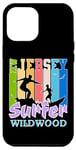 iPhone 12 Pro Max New Jersey Surfer Wildwood NJ Surfing Beach Vacation Case