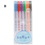 3d Glossy Jelly Ink Pen Brighten Up Handwriting Waterproof B