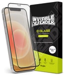 Ringke Invisible Defender Compatible with iPhone 12 Mini Screen Protector, Premium Tempered Glass Anti-Scratch, Case Friendly Screen Protector for 5.4-inch (2020)
