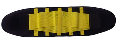 FBYYJK Waist Trainer Belt For Women &Amp; Man - Slimming Body Shaper Belt-Waist Cincher Trimmer Weight Loss Ab Belt,Yellow,Xxl