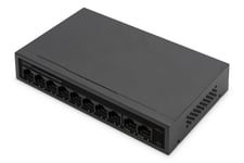 Digitus 8- Port Fast Ethernet PoE Networkswitch, Desktop, unmanaged, 6