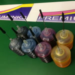 8x28ml INK Bottle Fixed Refill Needle HP Envy 4500 4503 4504 4507 4508 5530 5534
