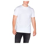 Alpha Industries Men's NASA T Shirt, White, L