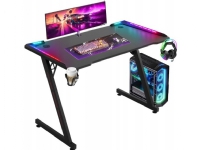 Defender GAMER black RGB gaming desk for gamer