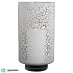 Nybro Crystal Stormlykta/vas Desert vit 270x145mm