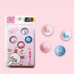Capuchon De Poignée De Manette Sakura Rose Pour Nintendo Switch Lite, Mignon, Motif De Fleurs, Étui Pour Manette Joy-Con