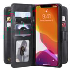 KT Multi-functional Series-1 iPhone 13 Pro Max fodral - Svart