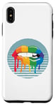 Coque pour iPhone XS Max Lèvres lesbiennes s'embrassant drapeau arc-en-ciel Gay Pride