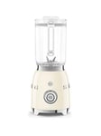Smeg Blf03Cruk 50'S Retro Style Jug Blender With Stainless Steel Blades, 4 Speed Settings And 3 Pre-Set Programs, 1.5 Litre, 800W, Cream