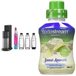 sodastream Pack Machine à Eau Pétillante et Soda 2 en 1 Duo Concentré Saveur Limonade – sans Aspartame, sans Conservateur ni Arôme Artificiels – 500 ML