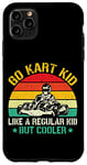 iPhone 11 Pro Max Funny Go Kart Racing Kids Boy Girl Karting Go Kart Racer Case