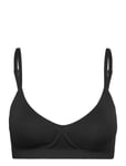 Calvin Klein Lght Lined Bralette Svart