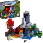 LEGO® 21172 Minecraft™ Den förstörda portalleksaken för flickor och pojkar, 8 år, med Steve och Wither skelettminifigurer Flerfärgad