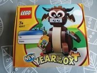 LEGO 40417 YEAR OF THE OX – BRAND NEW & SEALED – Chinese New Year 2021