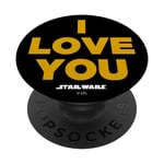 Star Wars Princess Leia I Love You PopSockets Swappable PopGrip