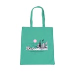 Moomin Tote Bag - Moominvalley - Green