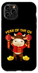 iPhone 11 Pro Year of the OX 2021 Funny Happy Chinese New Year 2021 Gift Case