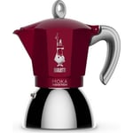 Espressomaskin Bialetti New Moka Induction 6 Cup Röd