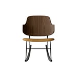 The Penguin Rocking Chair Upholstered Seat, Walnut/dakar 0250