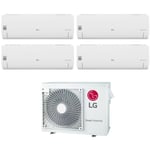Quadri split inverter air conditioner libero smart series 7+9+9 avec mu4r25 u40 r-32 wi-fi integrated 7000+9000+9000 - new - LG