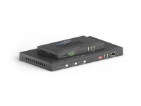 PureTools PT-SW-HD41USB, HDMI, USB Type-A/USB Type-B, Stål, Sort, 18 Gbit/s, Dolby Vision
