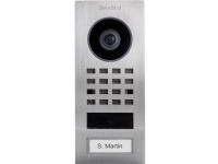DoorBird D1101V Aufputz Utomhusenhet IP-video dörrintercom WLAN, LAN Rostfritt stål V4A (borstat)