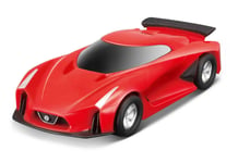 Racing-bil till bilbana - Röd Nissan