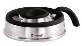 Outwell Collaps Collapsible Black Camping Stove Top 2.5L Kettle 650385