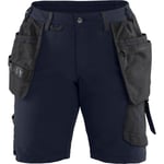 Blåkläder Damshorts 71831645, Stretch, Marin/svart, STORLEK. 48