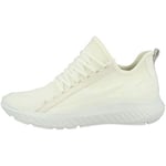 ECCO Women's ST1 Lite W WhiteWhite TextileDroid Sneaker, White(White), 6 UK