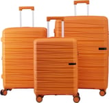 Arctic Tern GoAway Trolley Set Amber Glow One Size, Amber Glow