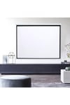 60" Manual Wall/Ceiling Mounted Projector Screen