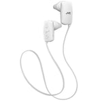 JVC HA-F250BT Gumy Sports Wireless Bluetooth Headphones In-Ear Sweat Proof Resistant Earphones - White