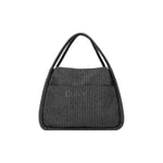 Day Woolen Pin Mega Shopper, Medium Grey Melange