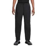 NIKE M NSW Tch Pck Pant WVN Men's Sports Trousers, Mens, Compression Pants, CU3761, Black/Black, L