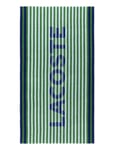 Lacoste Home Lmaster Beach Towel Grön