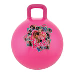 Barbie Space Hopper Inflatable With Grip Handle Bouncer Large Ball Kids Pink