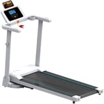 Gululu Treadmills, Professional Motorized Foldable Treadmill, Bluetooth Running & Jogging Machine, Mute Home Office Treadmills,White