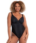 Curvy Kate Womens CK048704 All Night Plunge Body - Black - Size 32D