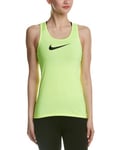 Nike Women's Nike Pro Cool Tank Pro Cool Tank Tops, Volt/Black, X-Large