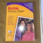 Kodak A4 Glossy Picture Paper for Inkjet Photo Printers 75 Sheets New and Sealed
