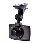 perfk Dash Cam 1080P Full HD Car DVR Dashboard Camera Recorder with Super Wide Angle, Loop Recording, Parking Monitor, G-Sensor - Black, 480p 2.2in