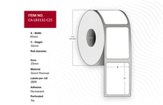 Capture Label 45 X 32Mm, Core 25Mm,