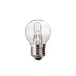 Krone/Illum pære Halogen Klar E27 42W 2800K 629 lumen