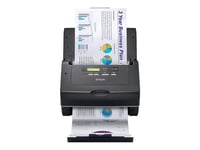 Epson GT S85N - Scanner de documents - CCD - Recto-verso - A4 - 600 dpi x 600 dpi - jusqu'à 40 ppm (mono) / jusqu'à 40 ppm (couleur) - Chargeur automatique de documents (75 feuilles) - jusqu'à 3000 pages par jour - USB 2.0, LAN