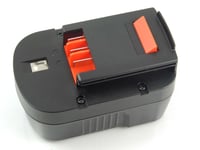 vhbw NiMH batterie 1500mAh (14.4V) pour outil électrique outil Powertools Tools Black & Decker FS14PS, FS14PSK, HP142K, HP142KD, HP146F2, HP146F2B